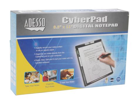 Adesso Cyberpad Usb Digital Notepad And Graphics Tablet
