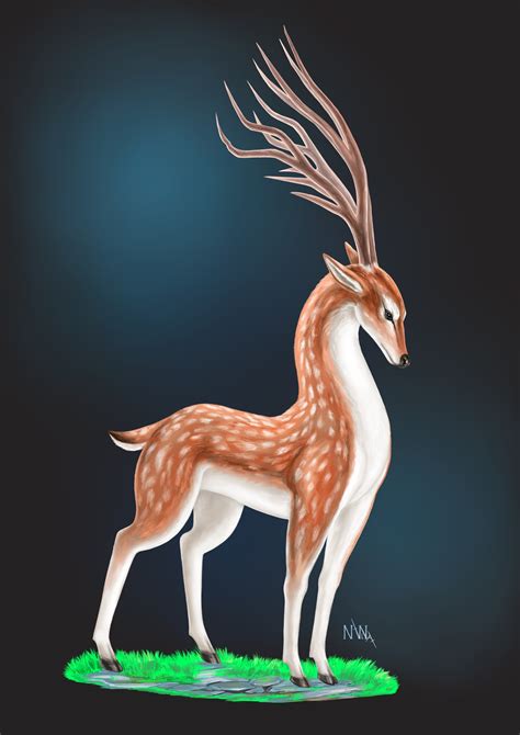 Artstation Fantasy Deer