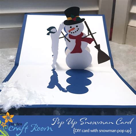Enjoy This Winterful Snowman Card With Just One Sheet Of Paper For