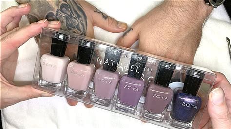 Zoya Naturel Collection Swatch Review Youtube