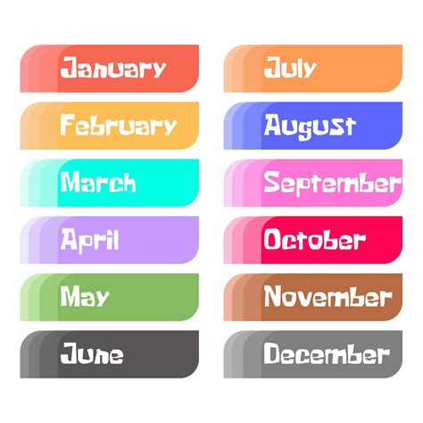 Free Printable Months Of The Year Flashcards Free Printable Flash Cards