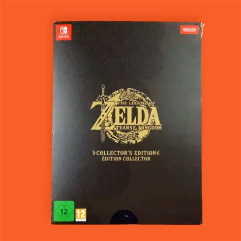 Extras Edición Coleccionista Zelda Tears Of The Kingdom