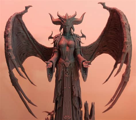 Stl File Lilith Diablo 🧙‍♀️・3d Printing Model To Download・cults