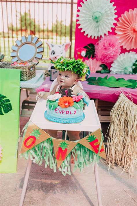 Everlys Moana Inspired First Birthday Party Vandi Fair
