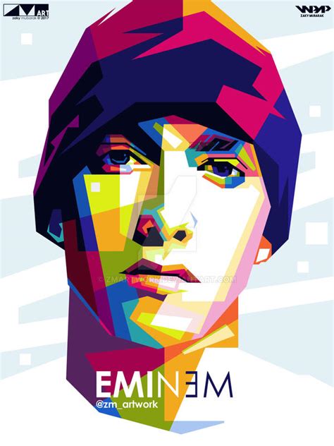 Eminem In Wpap By Zmartwork On Deviantart