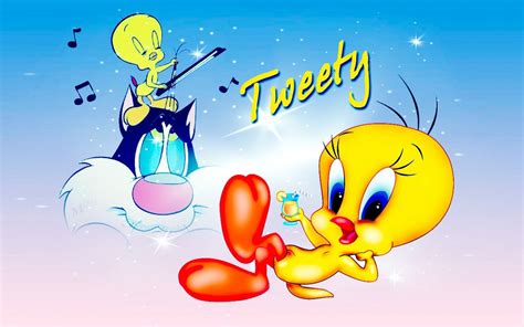 Tweety Bird Cartoons Desktop Wallpaper Hd For Your Computer 1920x1200