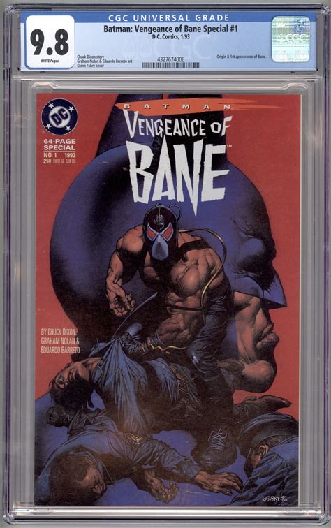 Batman Vengeance Of Bane 1 1993 Cgc 98 Nmm Comic Books Modern