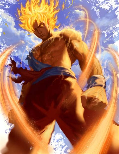 Top 10 Wicked Cool Goku Fan Art Animated Times