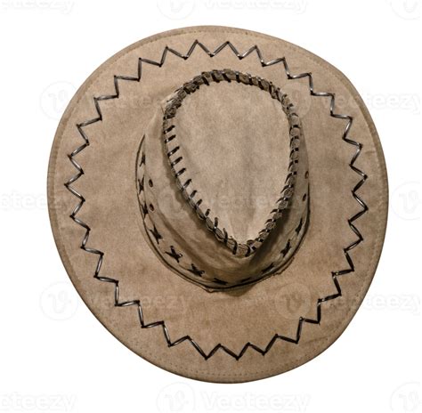 Cowboy Hat Isolated Top View 37082066 Png