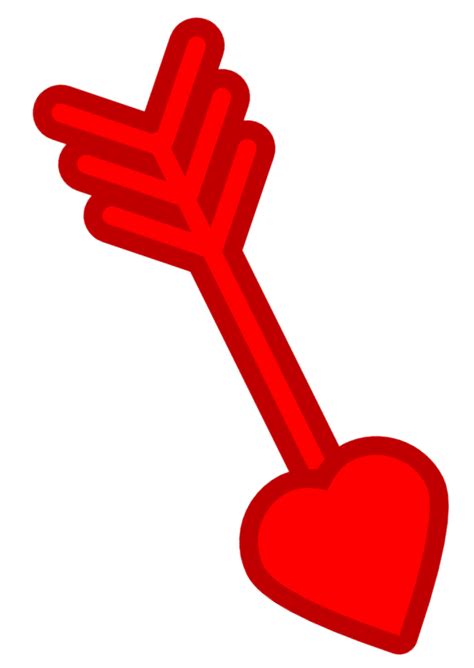 Heart Cupid Arrow Transparent Background PNG, SVG Clip art for Web