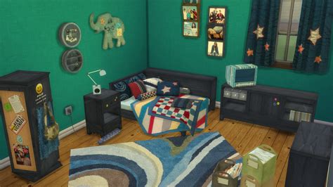Anna Tropical Twist Boy Room Ts2 To Ts4 Conversation The Sims 4