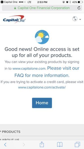 Calling is probably the better option if you're in a hurry because activating your card online requires creating an account first. Activate capital one card- capitalone com activate