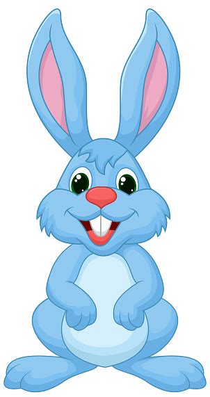 Cute Rabbit Cartoon Stock Illustration Download Image