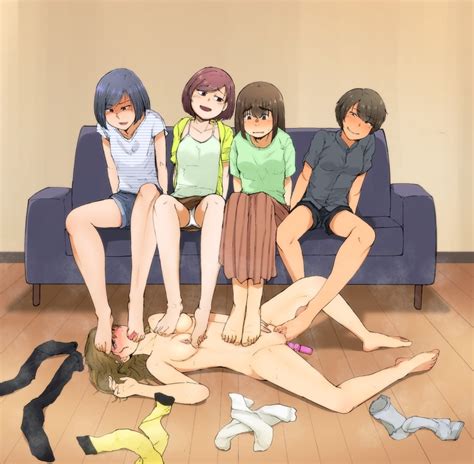 Anime Femdom Feet Licking