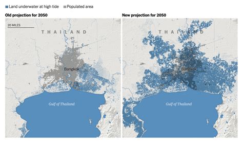 全球海平面持续上升，可能淹没主要沿海城市 纽约时报中文网