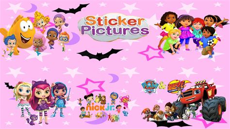 Nick Jr Sticker Pictures Nick Jr Cartoon Characters Dora Paw