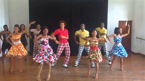 Salsa Dance Routine Grupo Banrara Havana Cuba 2013 Youtube