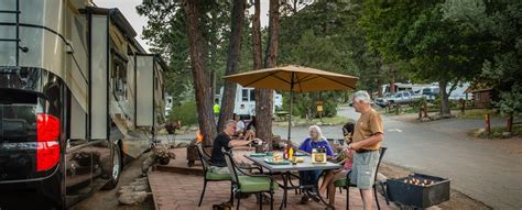 Rv Camping Sites At Flagstaff Koa Holiday Site Types
