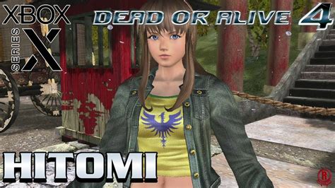 Dead Or Alive 4 Xbox Series X Hitomi Gameplay Very Hard Story