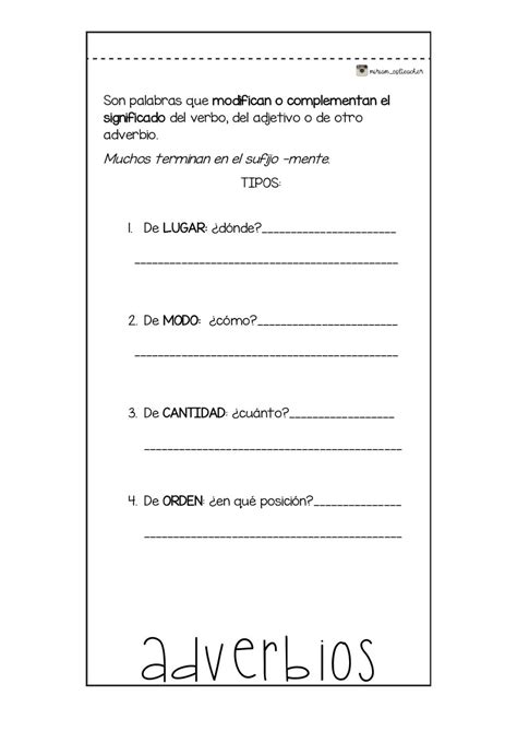 Flip Book De Categorías Gramaticales Orientacion Andujar Anchor