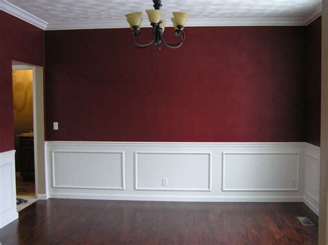 Panel Moulding Dining Room East Peoria Il Big Picture Frames Picture
