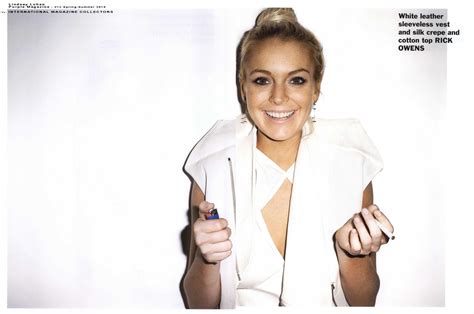 Lindsay Lohan In Purple Magazine 2010 28 Gotceleb