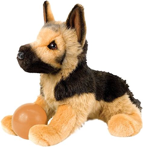 Animal Alley Plush 9″ German Shepherd Dog Black And Tan Peypia