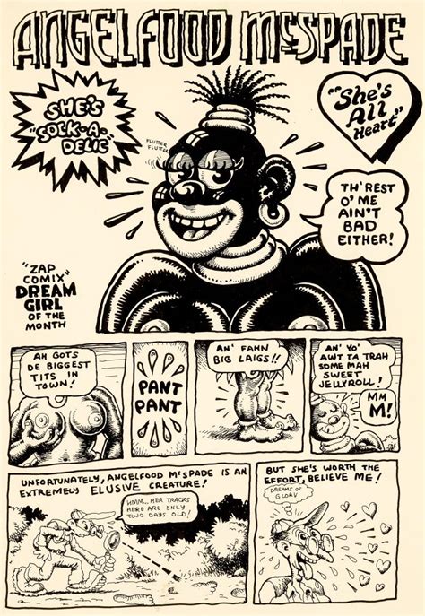 Sold At Auction Robert Crumb Zap Comix Angelfood Mcspade Complete