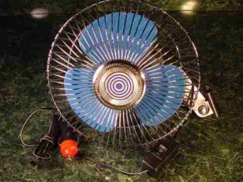 Inch Volt Car Truck Fan New Speed Tilting Oscillating Metal