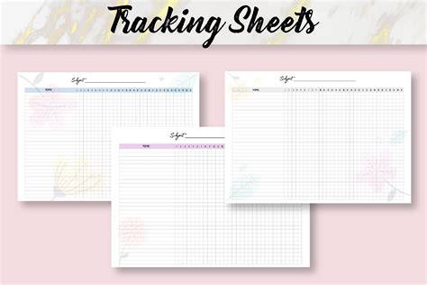 Tracking Sheets Tracking Printable Daily To Do List Table Planning