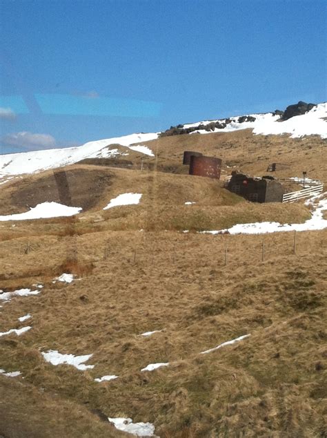 Railway Vent Tunnels For The Trans Pennine Railway On The Way To Huddersfield Via Saddleworth