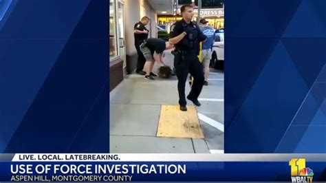 Montgomery County Police Officer Seen On Viral Video Charged With