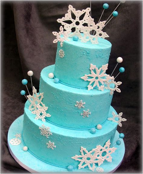 Sugared Productions Online Classes Winter Cake Winter Wonderland