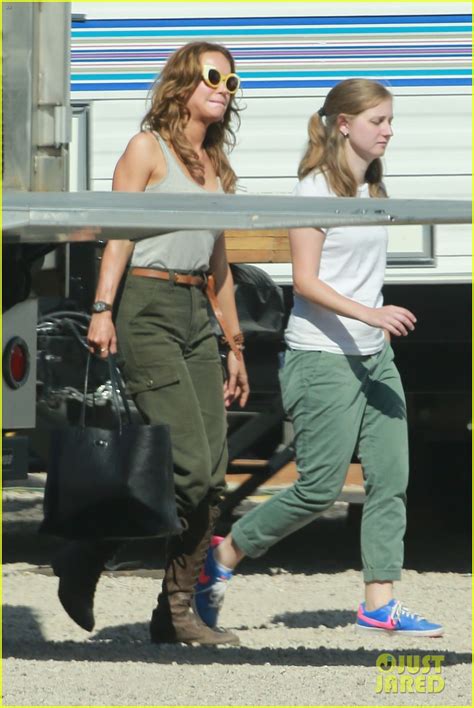 Brie Larson Is Ready For Action On The Set Of Kong Skull Island