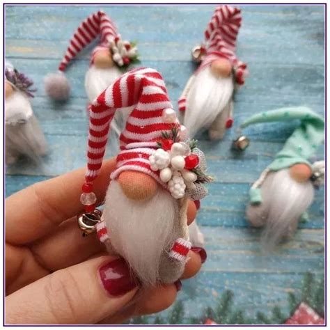 20 Christmas Gnome Ornaments A Quick Adorable Craft 00018 Christmas