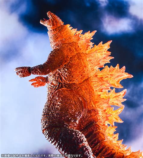 Burning Godzilla Actionfigur Shmonsterarts Web Exclusive Godzilla