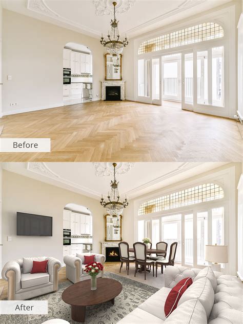 Attractive Staged Homes Before And After Photos From Fixthephoto