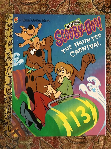 Scooby Doo The Haunted Carnival Book With An Image Of Scooby And Friends On It