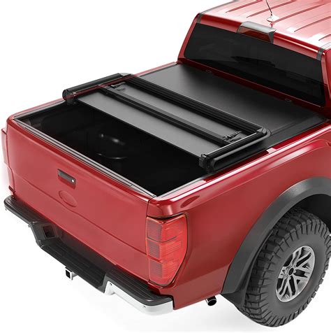 Buy Oedro Truck Bed Tonneau Cover Soft Tri Fold Compatible With 2019