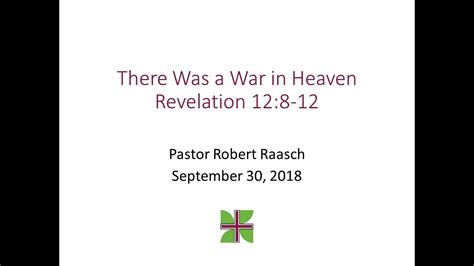 There Was A War In Heaven Youtube