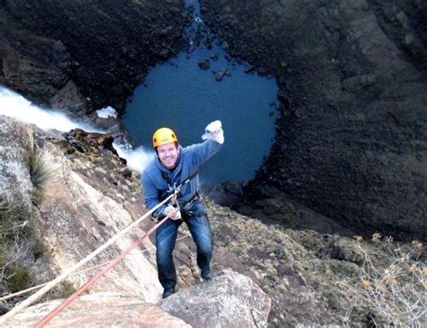 Eeeeek Its A Long Way Down The Longest Commercial Abseil In The