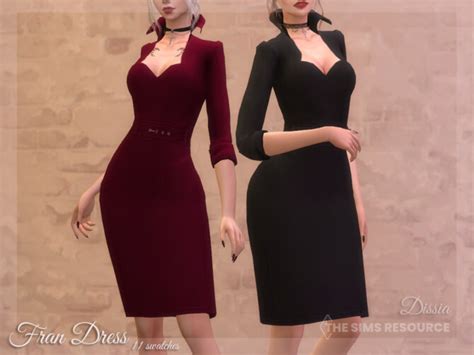 Fran Dress By Dissia At Tsr Sims 4 Updates