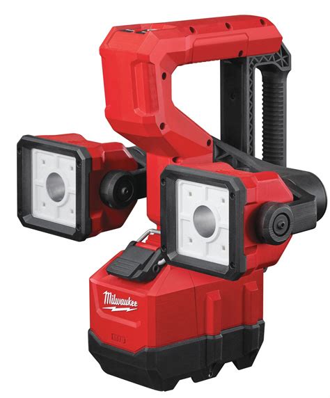 MILWAUKEE Rechargeable Worklight, 10.52 lb., LED - 49JU92|2122-21HD ...