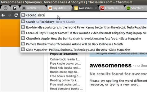 Recent History Search Chrome Web Store