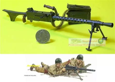 16 Scale Action Figure Dragon Ww2 Us Army Machine Gun 30 Cal Model