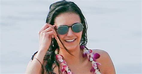 Nina Dobrev Bikini Pictures In Hawaii Popsugar Celebrity