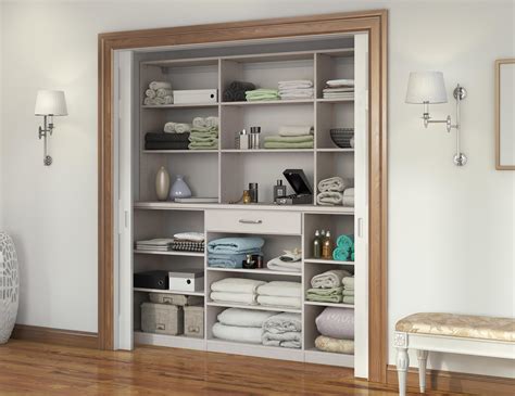 Maybe you would like to learn more about one of these? Linen Cabinets & Hall Closet Organizers by California Closets