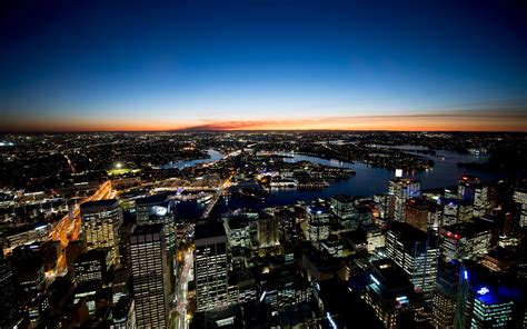 Sydney Night Lights Wallpapers Hd Wallpapers Id 11592