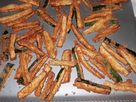 Frite de courgettes