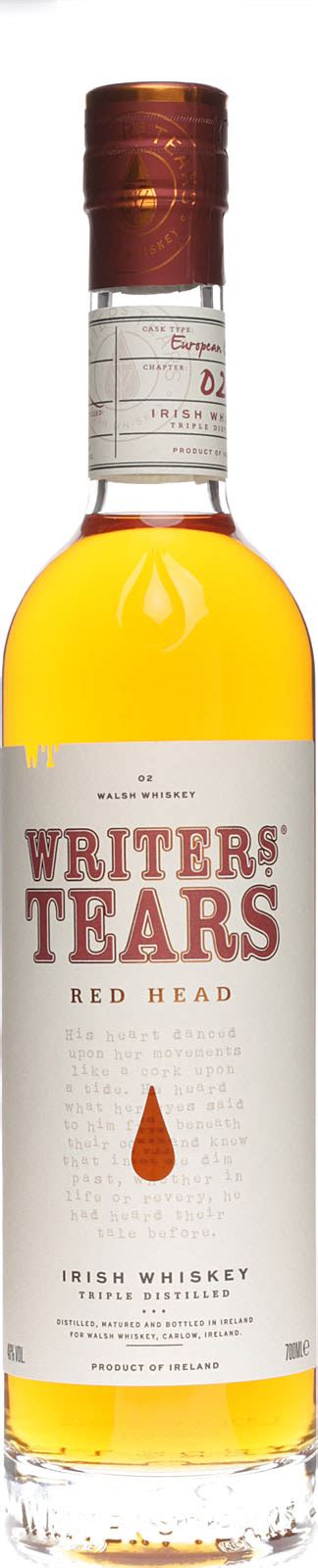 Writers Tears Red Head Ist Der Irish Whiskey Hier Im Wh